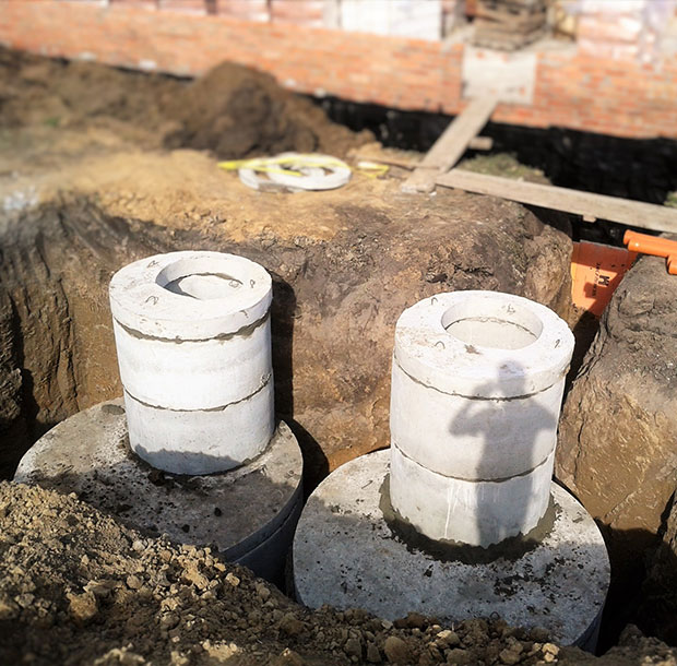 Септики из бетонных колец в Сергиево-Посадском районе